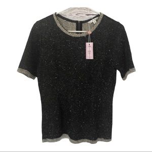 NWT Cabi coco shell sweater zip up blouse top